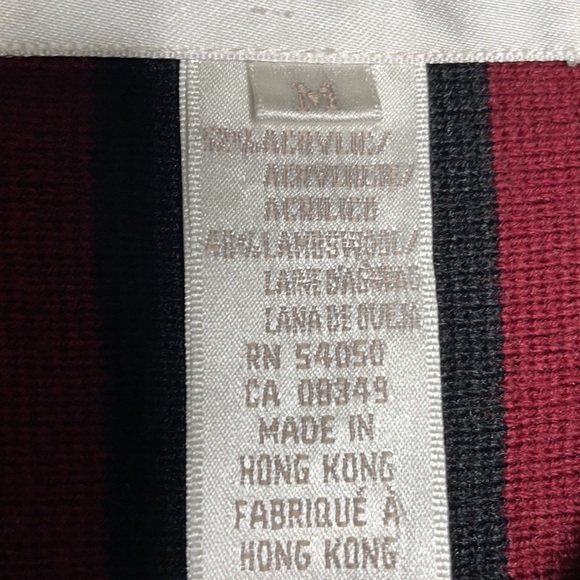 Jones New York Button‎ Striped Cardigan sz Med - Picture 3 of 4